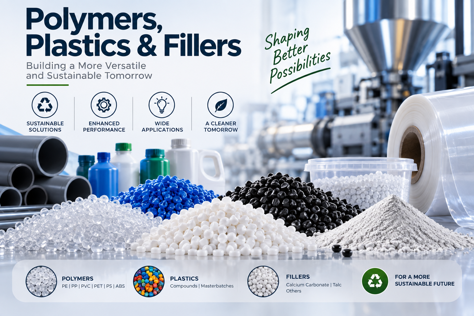 Polymers, Plastics & Fillers