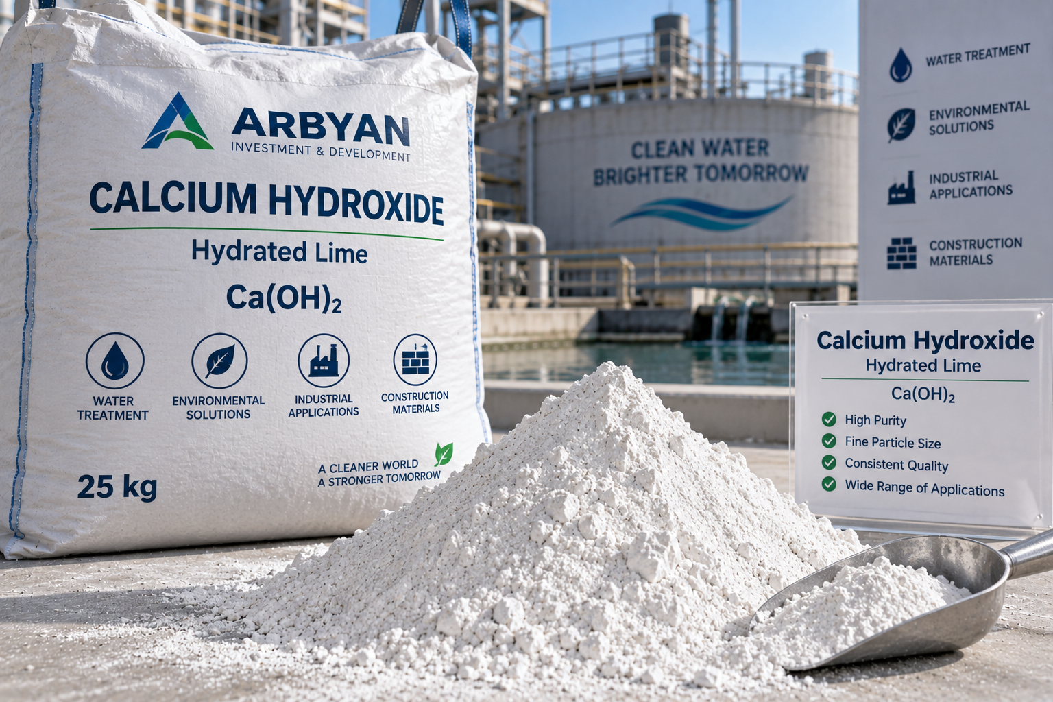 Calcium Hydroxide (Hydrated Lime)
