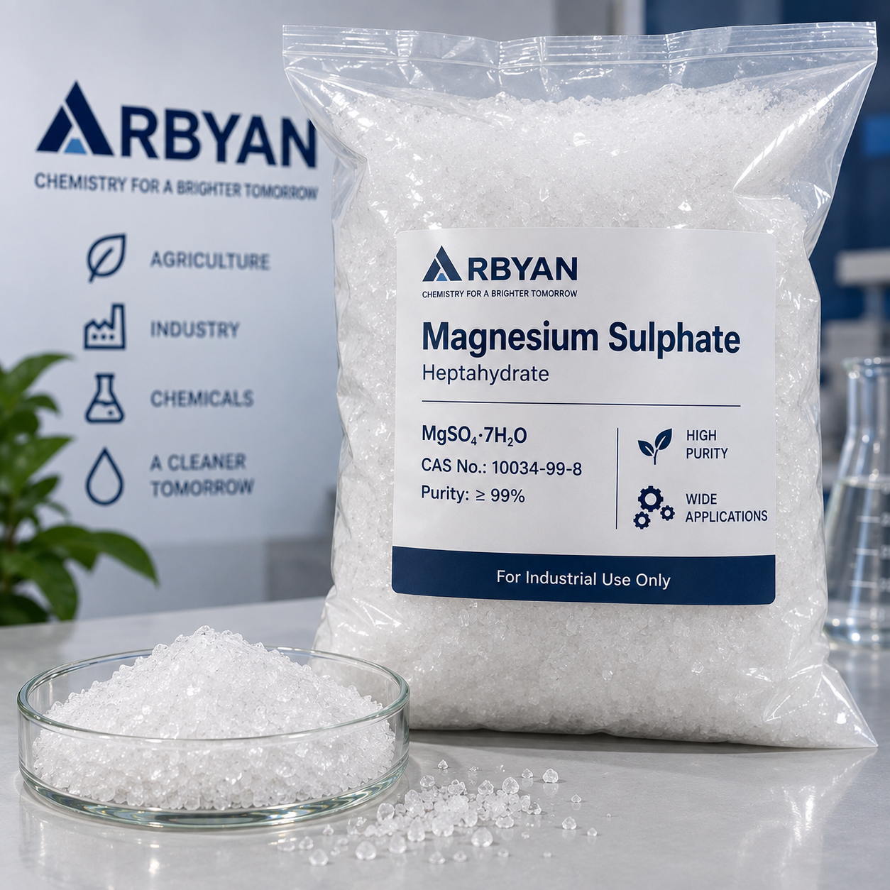 Magnesium Sulphate MgSO₄
