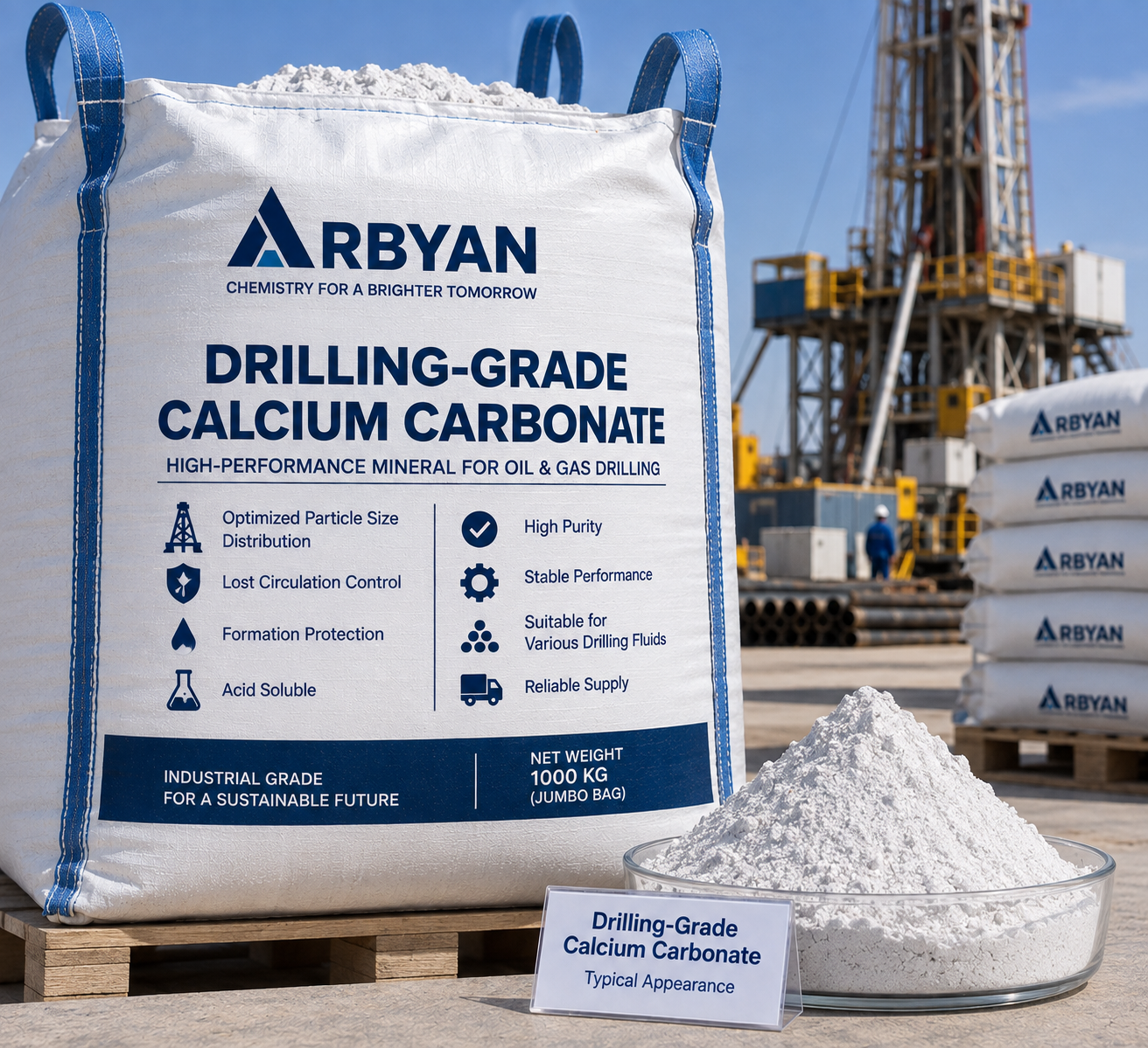 Drilling-grade Calcium Carbonate