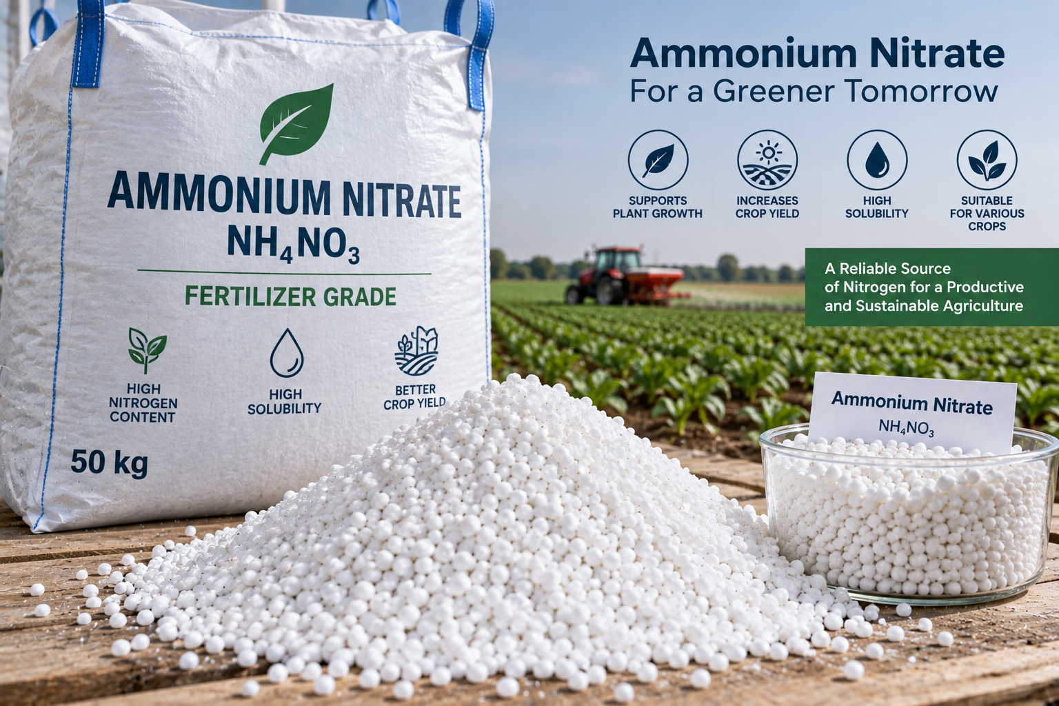 Ammonium Nitrate – Fertilizer Grade