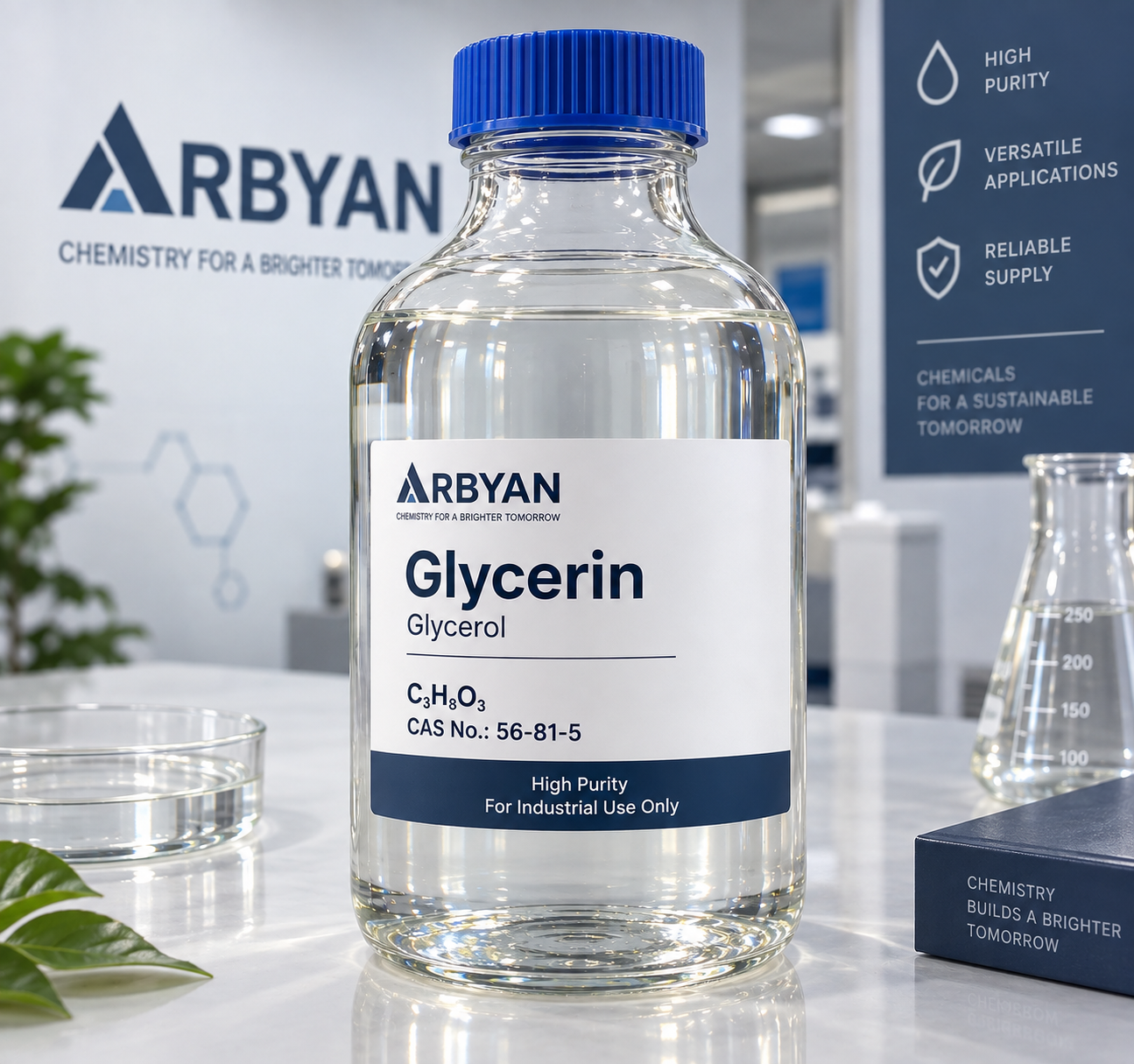 Glycerin C₃H₈O₃